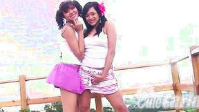 ”Charming Carla with Lesbian Friend Naked”