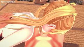 leonardo da vinci - azur lane - premium - full vid and full pov on sheer or ptrn: fantasyking3