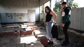 Naughty roadside blowjobs and cheeky anal pegging