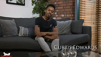 Curtis&#039_ body tightens &amp_ his long, British cock squirts