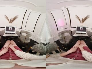 Touching Myself in Front of My Yoga Teacher - in VR