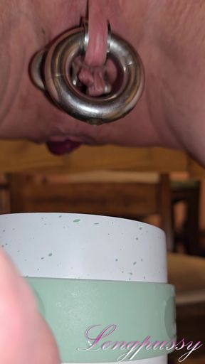 Longpussy. Desert, some Nectar and clean-up privileges for subby.   Clip 1