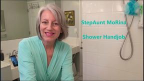 StepAunt MoRina Shower Handjob mobile vers