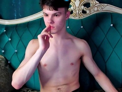 Naked Skinny Teen masturbating Part 2 doing a Cam Show