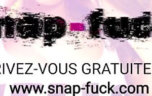 Snap fuck, husband fucks maid and her bff