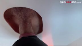 Curious Straight Twink Explodes at the Gloryhole - so Much Cum It&#039;s Insane
