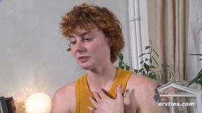 Berlin Redhead Enjoys Tasteful Solo Masturbation with Toys on Camera