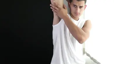 Brenno Goes All In - Point Of View Fitness God Showing Off His Muscles And Sweat