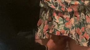 Best Subway! Hot MILF Spreading Legs for Me to Touching Her Pussy