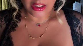 Busty MILF surprises Asian MILF with a quickie fuck in the bathroom