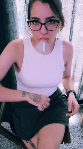Workout Cooldown with a Cigarette