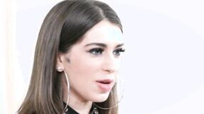 Joseline Kelly learning the art of deep throating