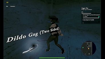 Mousetrap Theft &amp_ Bondage [ BDSM Hentai Game ] Ep.1 PUPPY SUIT double dildo GAG and ANAL BEADS !