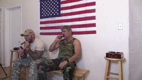jason collins military blowjob/rimming/cigars with jim love!