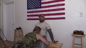 jason collins military blowjob/rimming/cigars with jim love!