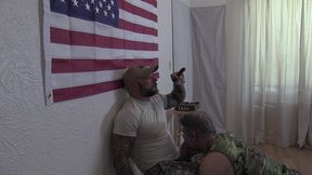 jason collins military blowjob/rimming/cigars with jim love!