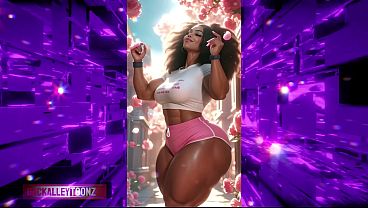 DIGITAL DIVAS 53 BBW BIG BUTT LOVE Exclusive Feature: Curvy Ebony ass Sensation