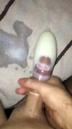 Gay Solo Fake Hyperspermia In Condom - Fresh HD Scene