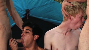 Boys At Camp - Young Colton McKeon plus Drew good fucking