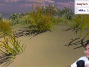 GAY COCONUTS DESERTED ISLAND BLOWJOB + HANDJOB GAME - Quest for Coconuts