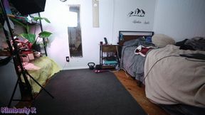 Yoga + messy diaper
