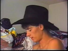 Big dick cowboy fucks bottom in rough bareback
