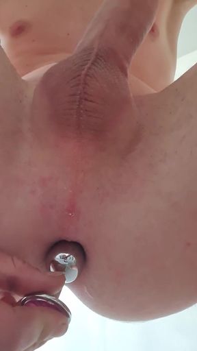 Playing with Butt Plug