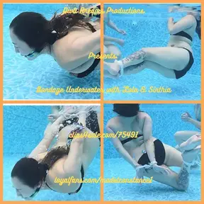 Underwater Bondage with Lola and Sinthia
