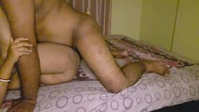 Sex with Horny Boudi at Night After Her Husband Went for Night Shift