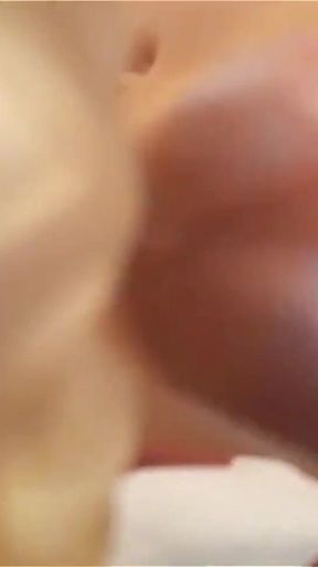 Horny Jon Arteen Tries Not to Cum Too Fast While Slow Fucking a Lubed Fleshlight in Blancket, Eye Rolling
