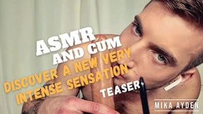 ASMR AND CUM Discover a new intense sensation - Wear headphones!!!