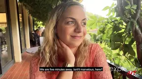 POV Blowjob by a Chubby French Babe