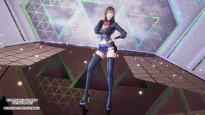 MMD CHUNG HA - Algorithm Tifa Hot Kpop Dance Final Fantasy Uncensored 4K 60FPS