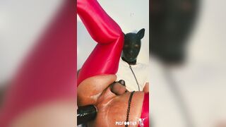 Promptly, dissolve both figure and soul... Filthy and liberate...