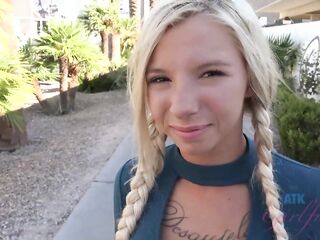 POV - U talk with Kenzie Reeves as this babe smokes a cigarette previous to getting in the sexy tub for some joy.