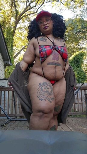 NEW V¡D! i tried on another microkini, this one fits weird🙃