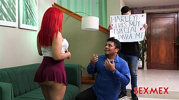 SEXMEX - She Fucks Her Boyfriend's Friend . Harley Rosembush