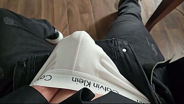 Solo Gay Daddy PhantomGentX Pumps Flaccid Cock Hard and Jerks Wildly