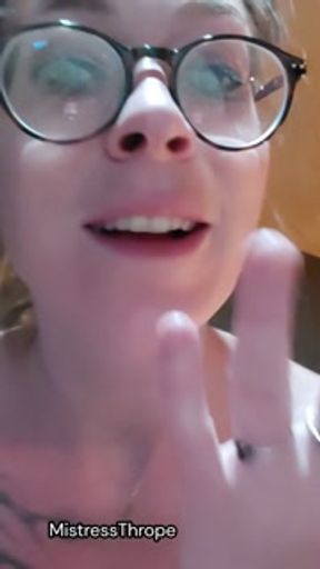 Creampie and Facial CEI Humiliatrix