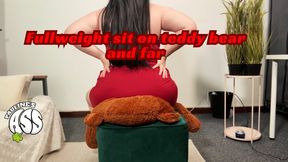 fullweight sit and fart on teddy bear mp4 low