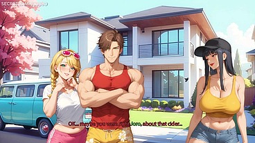 Sexy Wife's Friend Teasing Her Huge Ass - I Love Your Wife (part 03) Developed By VelniDokra - 3D Porn Game