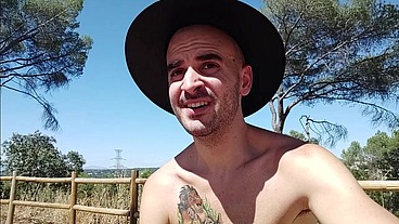 Me hice una paja en el mirador de la ciudad en Casa de Campo