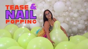 Neon Green Carnival Pops â€“ Gabrielaâ€™s Playful Nail Pop Party