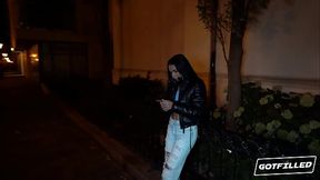 GOTFILLED Black Angel'_s heavenly creampie