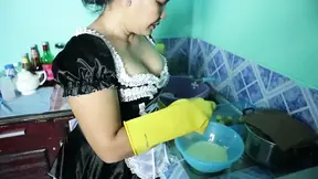 BlowJob & maid outfit