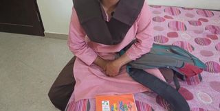 Hot Indian Desi Student Was Painfull Fucking with Teacher in Coching Room on Dogy Style and Talk to Hindi Audio