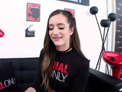 ANAL ONLY Nadia Noja gives up the booty