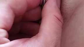 Stretching my wife's pierced pussy for ultimate pleasure