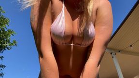 Admire my post orgasm glow.