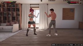 Polly Plaything VS Gigi (Naked Fighter 3D)